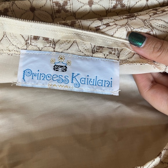 Vintage 1970's Princess Kaiulani Lace Dress - Picture 2 of 6